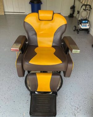 Refurbished barbers chair