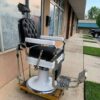 1920's Koken Barber chair restoration - Image 4