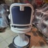 Antique koken barber chair black & white - Image 2