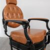 Antique vintage barber chair brown - Image 5