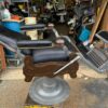 Antique vintage barber chair - Image 5