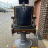 Antique vintage barber chair - Image 2