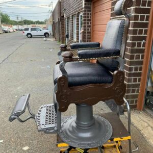 Antique vintage barber chair