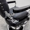 Antique vintage barber chair black - Image 6