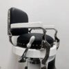 Fully Restored Round Seat Koken Barber Chair - Image 4