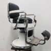 Fully Restored Round Seat Koken Barber Chair - Image 2