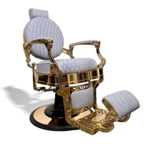 Model JB-4 Gold Barber Chair