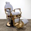 Model JB-4 Gold Barber Chair - Image 8