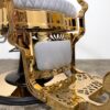 Model JB-4 Gold Barber Chair - Image 6