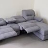 OPERA sofa with ottoman, built-in recliners and a lowering back - Image 2