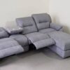 OPERA sofa with ottoman, built-in recliners and a lowering back - Image 6