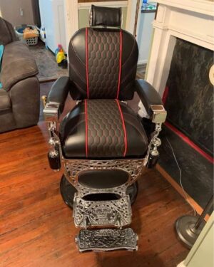 Theo Kochs fully restored barber chair